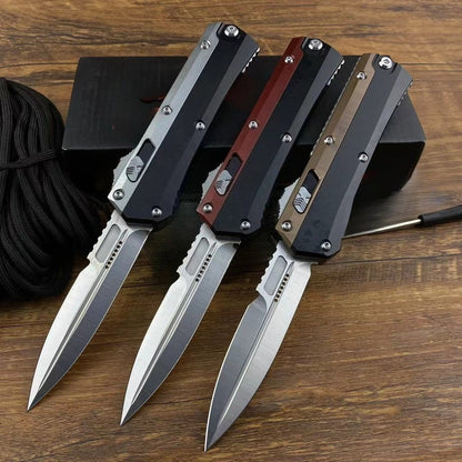 Aluminum Alloy Tricolor Knife