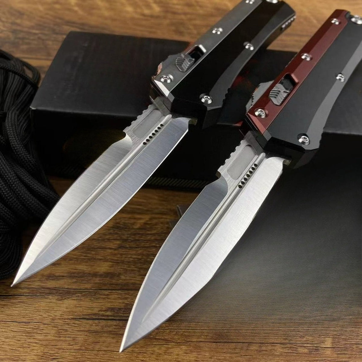 Aluminum Alloy Tricolor Knife6