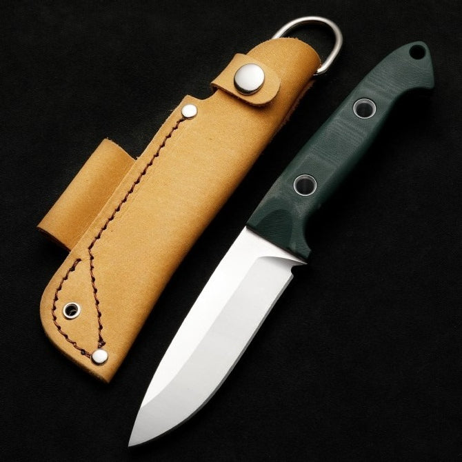 BM162 Green G10 Handle Knife