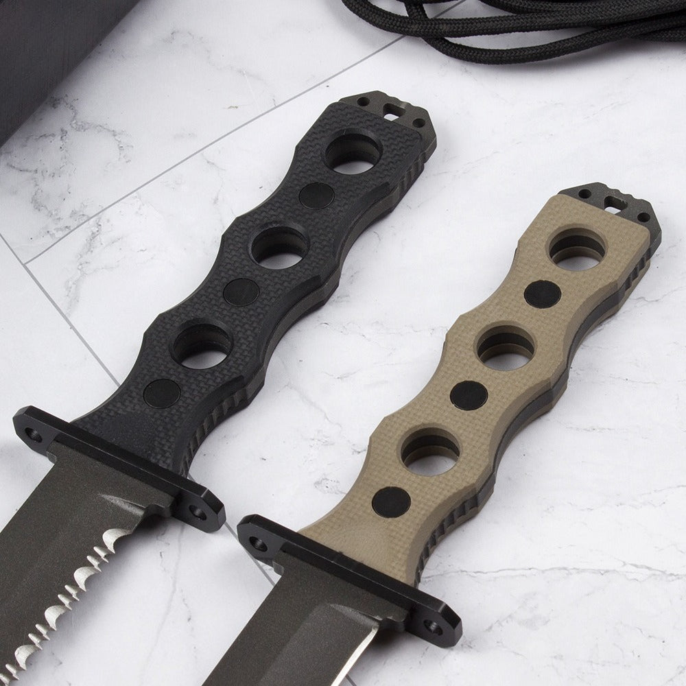 BM185BK G10 Handle Fixed-Blade Knife4