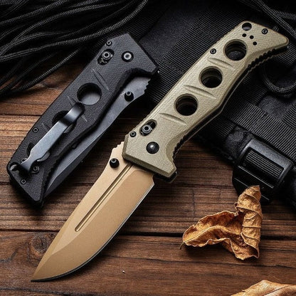 BM275SFE-2 D2 Steel Titanium Coated Folding Knife7
