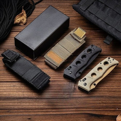 BM275SFE-2 D2 Steel Titanium Coated Folding Knife8