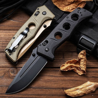 BM275SFE-2 D2 Steel Titanium Coated Folding Knife9