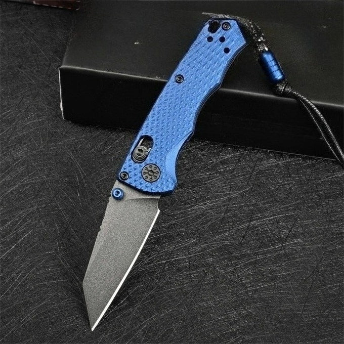 BM290 Aluminum Handle M4 Steel Folding Knife6
