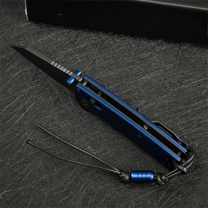 BM290 Aluminum Handle M4 Steel Folding Knife7