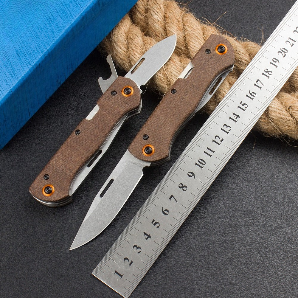 BM317 Brown Linen Knife