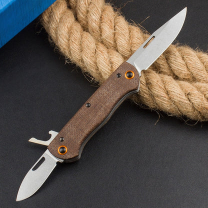BM317 Brown Linen Knife3