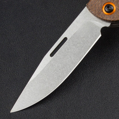 BM317 Brown Linen Knife4