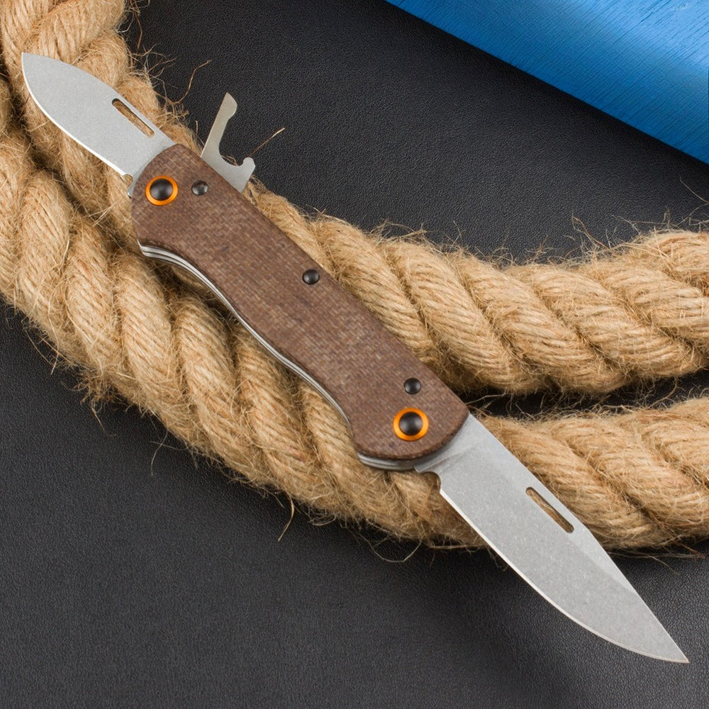 BM317 Brown Linen Knife8
