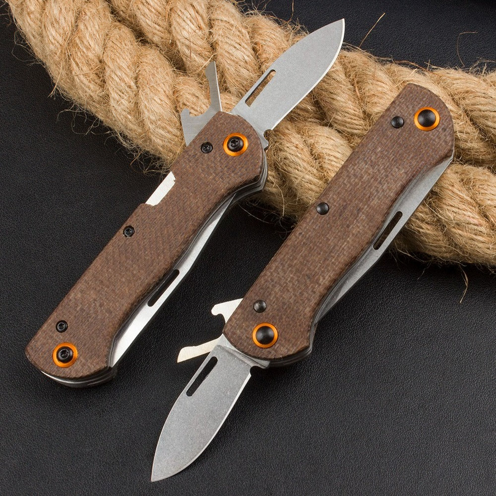 BM317 Brown Linen Knife9