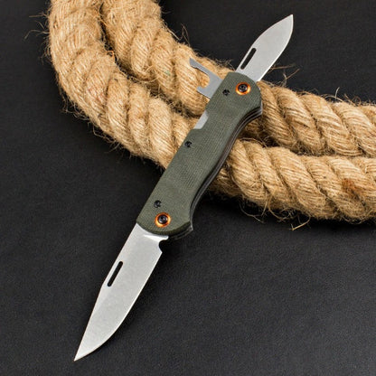 BM317 Stonewashed Steel Knife13