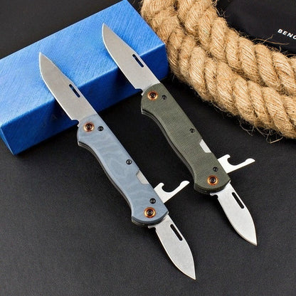 BM317 Stonewashed Steel Knife16