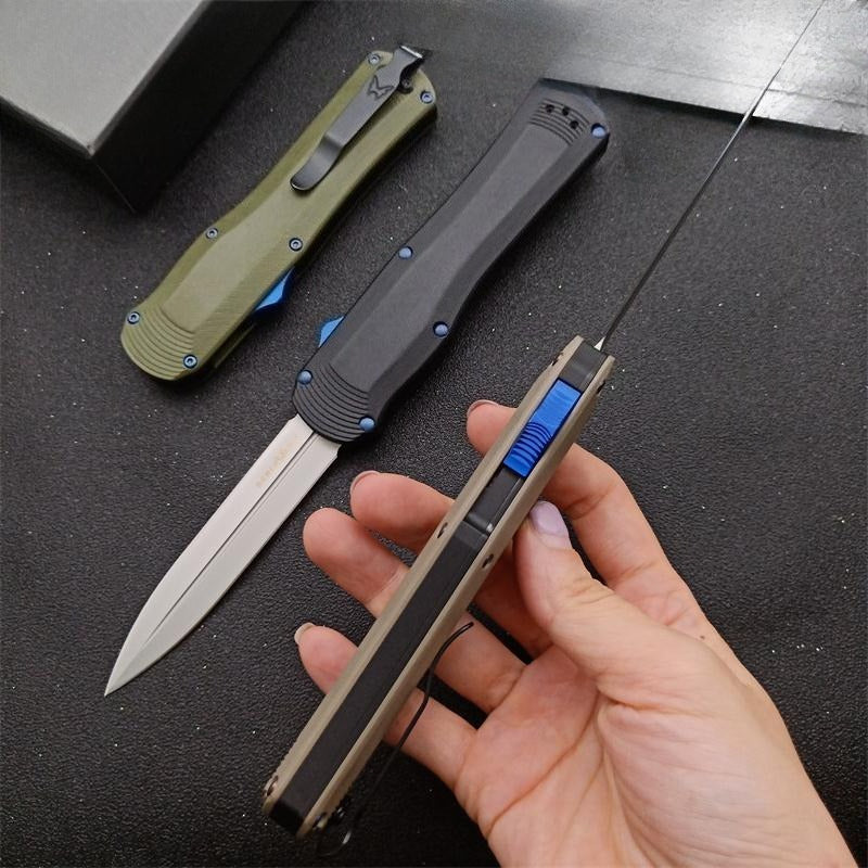 BM3400 G10 Composite Handle Titanium Knife3