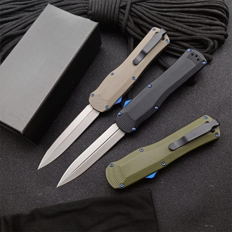 BM3400 G10 Composite Handle Titanium Knife6