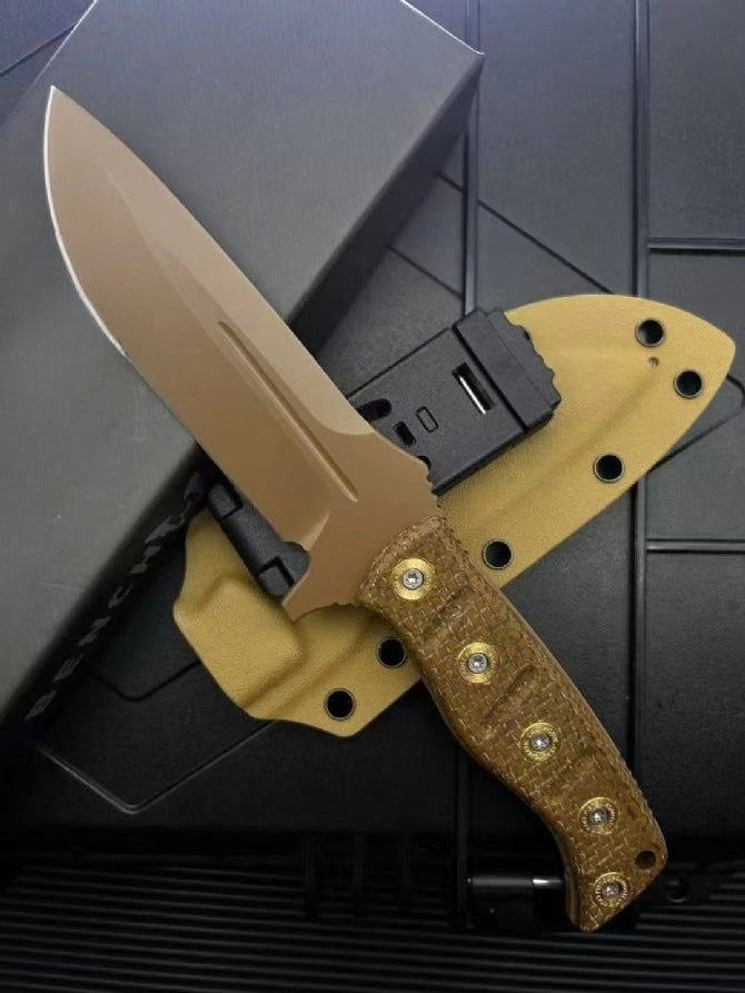 BM375 Linen Handle Knife3