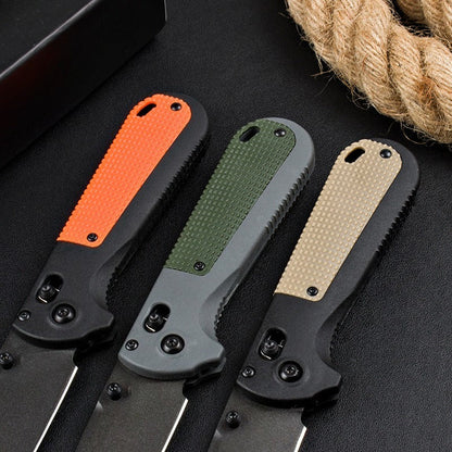 BM430BK Nylon Fiberglass Handle Folding Knife4