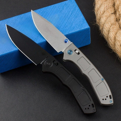 BM748 Titanium Alloy Handle Folding Knife7