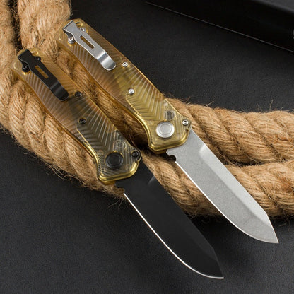 BM8551 PEI Transparent Handle Knife8
