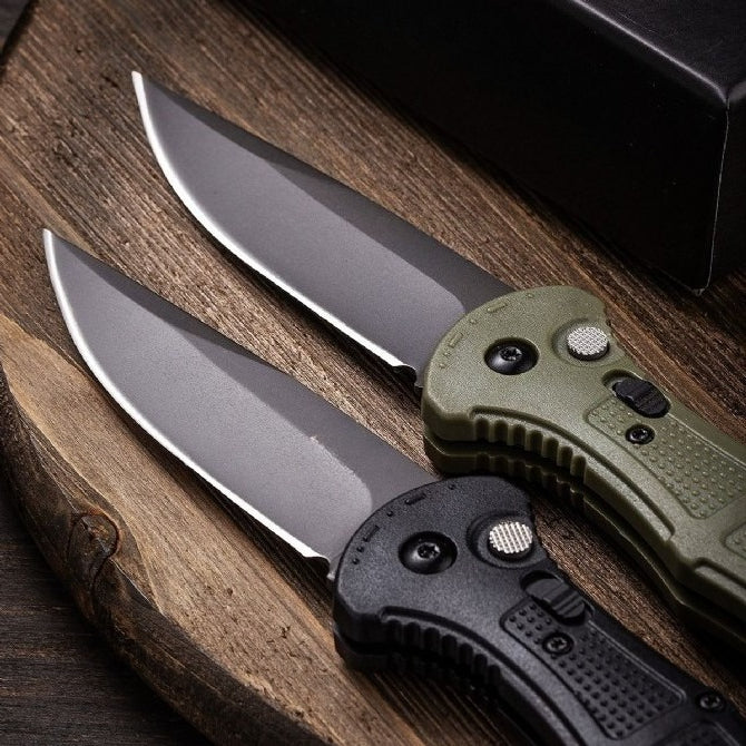 BM9070 folding knife open view