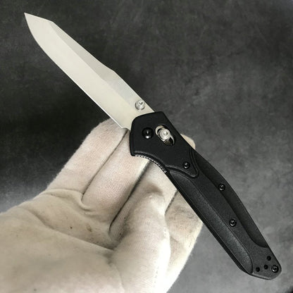 BM940 Black Fiberglass Handle Folding Knife4