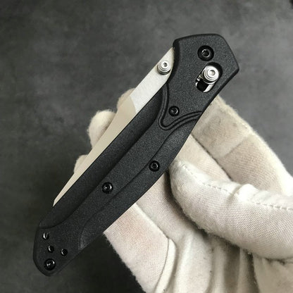 BM940 Black Fiberglass Handle Folding Knife7