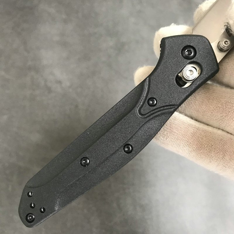 BM940 Black Fiberglass Handle Folding Knife8