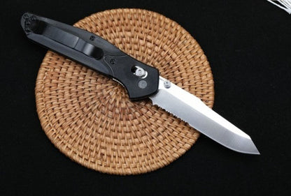 BM940  G10 Handle Stonewashed Folding Knife2