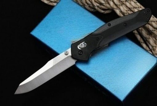 BM940  G10 Handle Stonewashed Folding Knife8