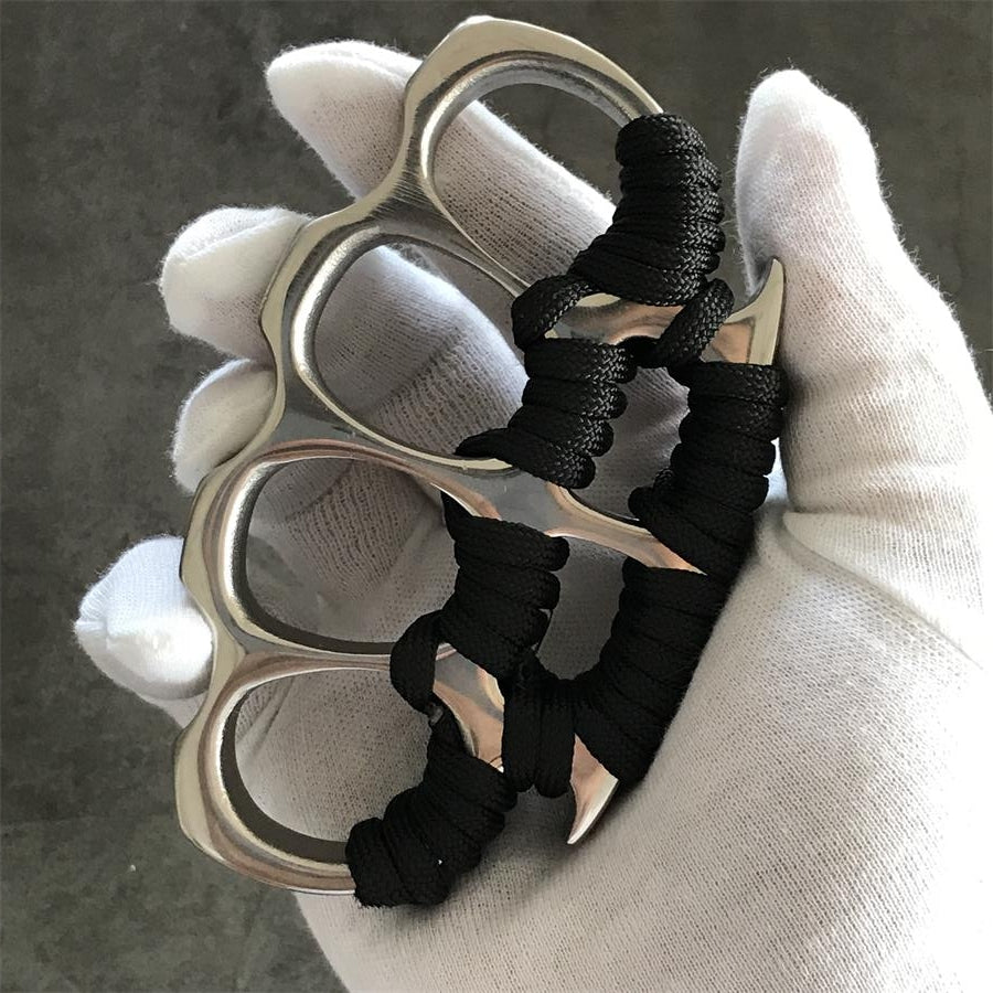 Big Finger Hole Steel Knuckle Dusters