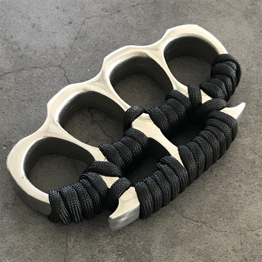 Big Finger Hole Steel Knuckle Dusters10