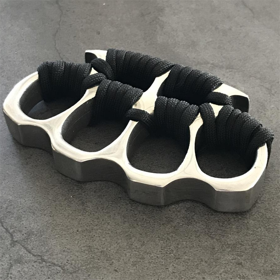 Big Finger Hole Steel Knuckle Dusters3