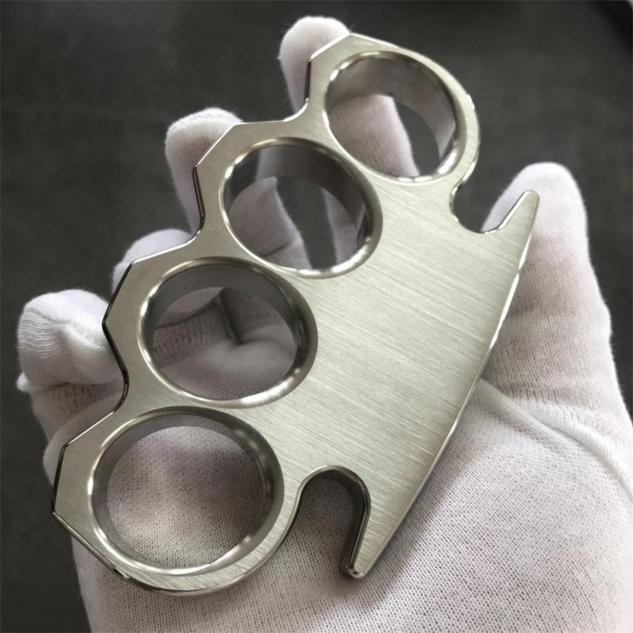 Brushed Mirror Polished Steel Knuckle Dusters