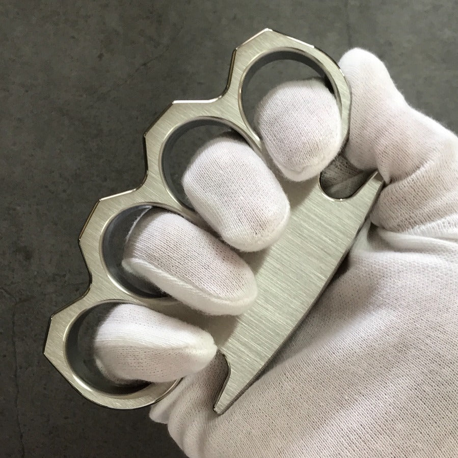 Brushed Mirror Polished Steel Knuckle Dusters7