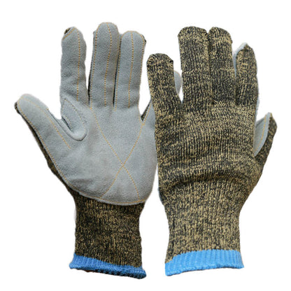 Pair of Camouflage Safety Gloves on white