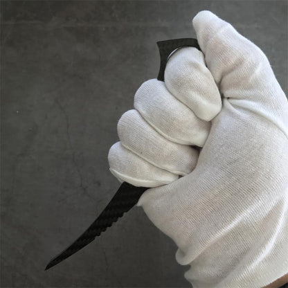 Carbon fiber EDC finger grip
