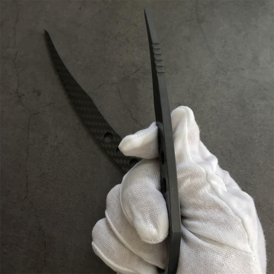 Carbon fiber EDC downward grip