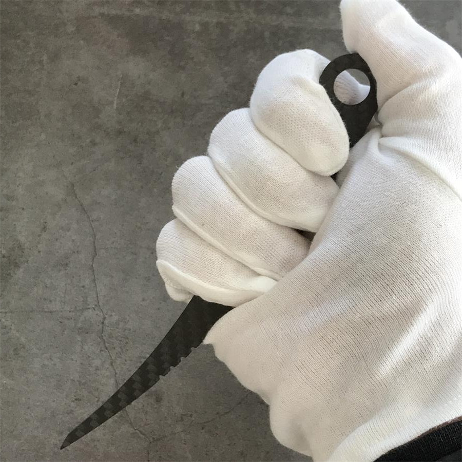 Carbon fiber EDC hand grip