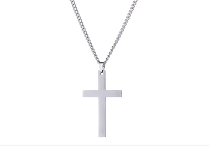 Cross Titanium Steel Knuckle Dusters Pendant Necklace10