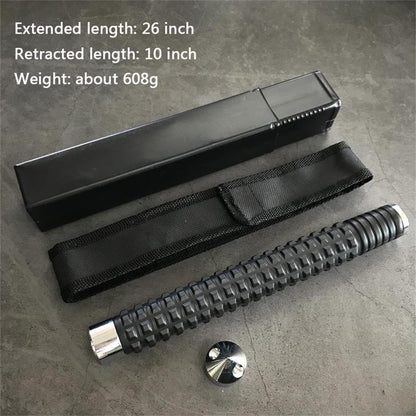 21 26 29 36 Inch EDC Outdoor Baton - 26 inch silver