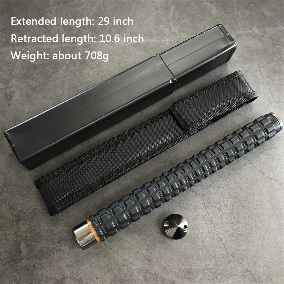 21 26 29 36 Inch EDC Outdoor Baton - 29 inch black