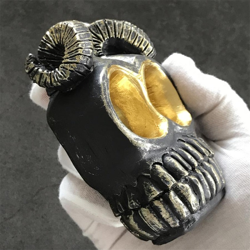 Ram Horn Skull Knuckle Duster10
