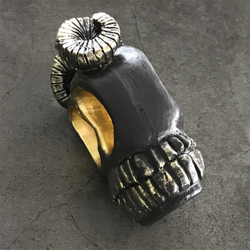 Ram Horn Skull Knuckle Duster11
