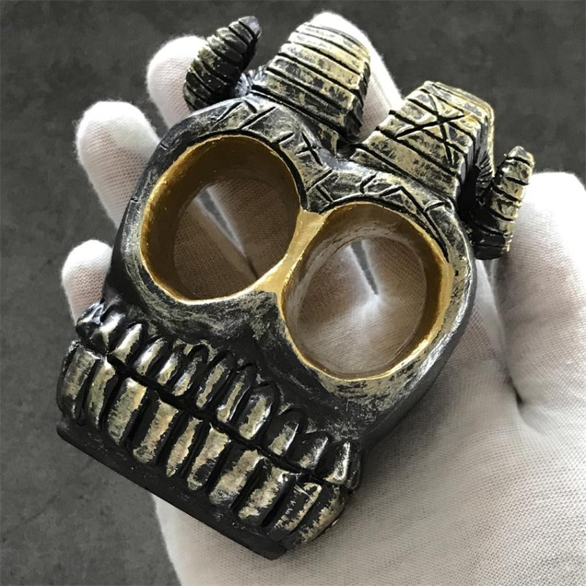 Ram Horn Skull Knuckle Duster2