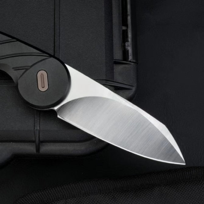 Forged M390 Outdoor CNC Machining Knife — packaging and included items.