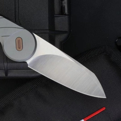 Forged M390 Outdoor CNC Machining Knife — packaging and included items.