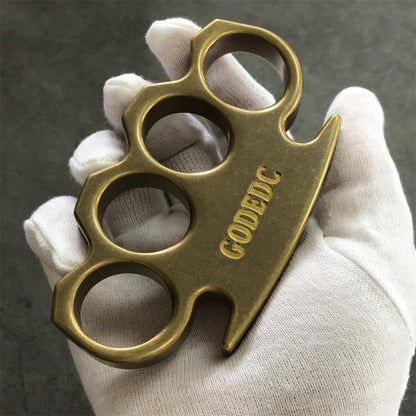 GODEDC Antique Classic Brass Knuckle Duster
