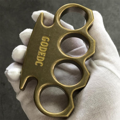 GODEDC Antique Classic Brass Knuckle Duster2