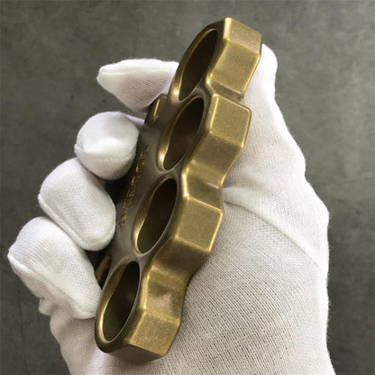 GODEDC Antique Classic Brass Knuckle Duster3