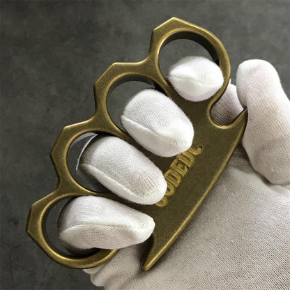 GODEDC Antique Classic Brass Knuckle Duster5