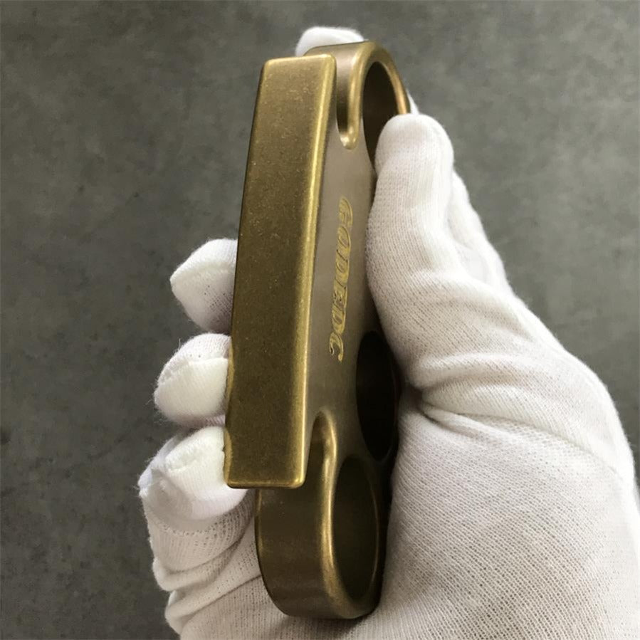 GODEDC Antique Classic Brass Knuckle Duster6